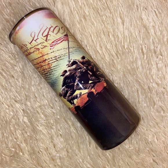 Custom We The People 20oz Tumbler - Picture 2 of 3